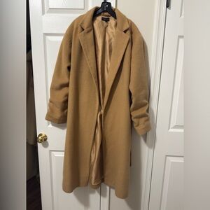 Topshop Camel coat